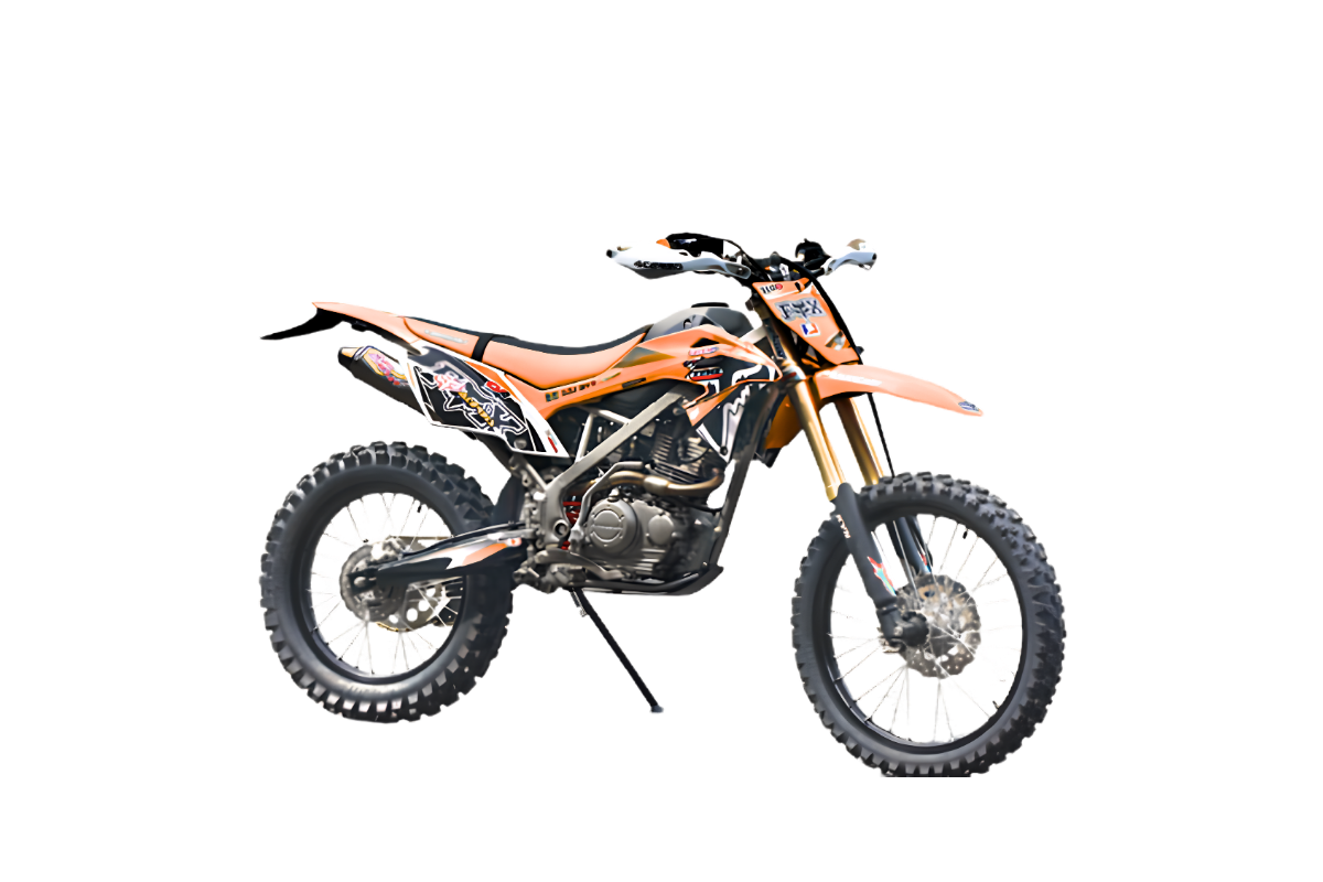 Kawasaki KLX150 off-road motorcycle