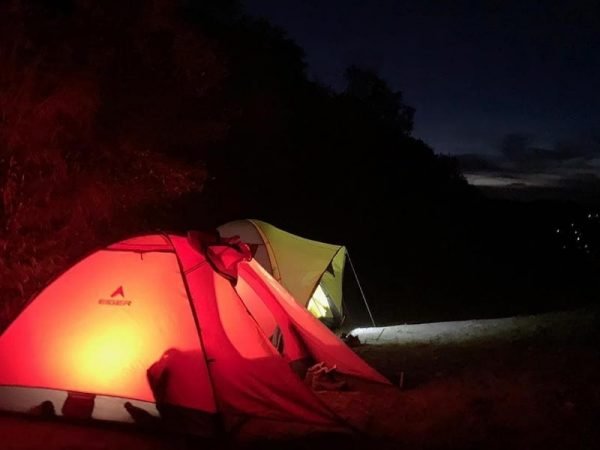 Private camping experience for international visitors on the mountain